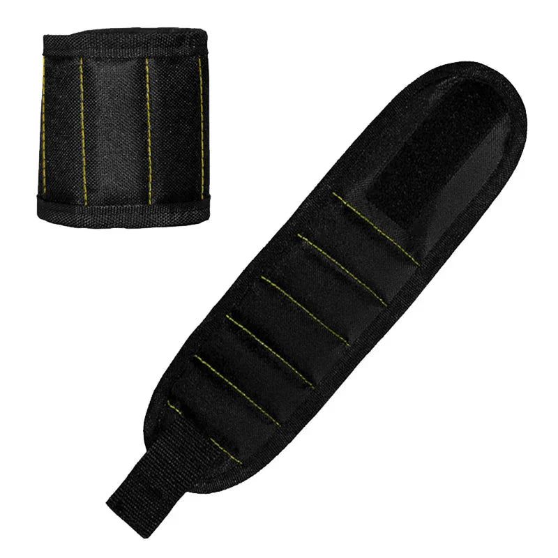 Strong Magnetic Wristband â Portable Tool Bag for Holding Screws, Nails, Nuts, Bolts, and Drill Bits